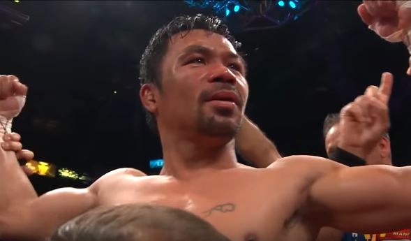 Victorious Pacman Pacquiao