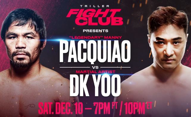 Manny Pacman Pacquiao versus DK Yoo Korea