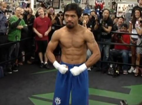 Pacman Pacquiao muscles