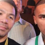 Conor Benn and Manny Pacquiao face to face boxing