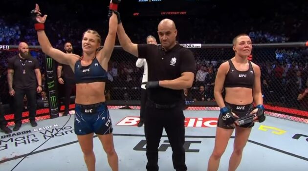 Manon Fiorot vs Rose Namajunas at UFC Paris