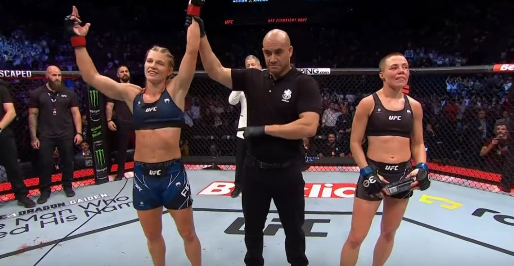 Manon Fiorot vs Rose Namajunas at UFC Paris