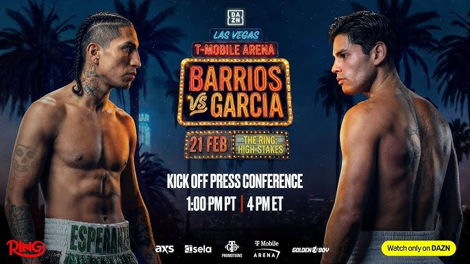 Mario Barrios Ryan Garcia Launch Poster