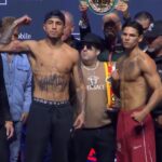 Mario Barrios and Ryan Garcia make weight for their WBC welterweight title fight