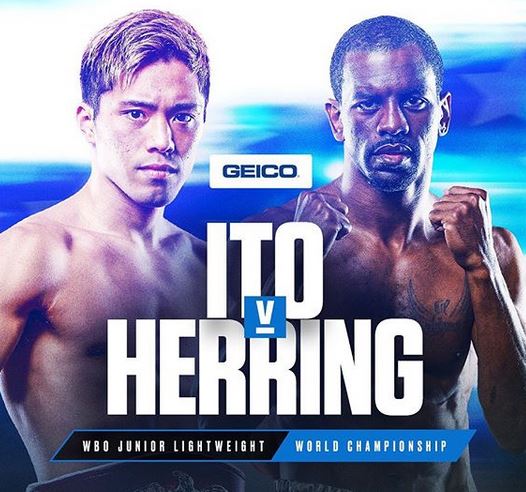 Top Rank Poster Ito vs Herring