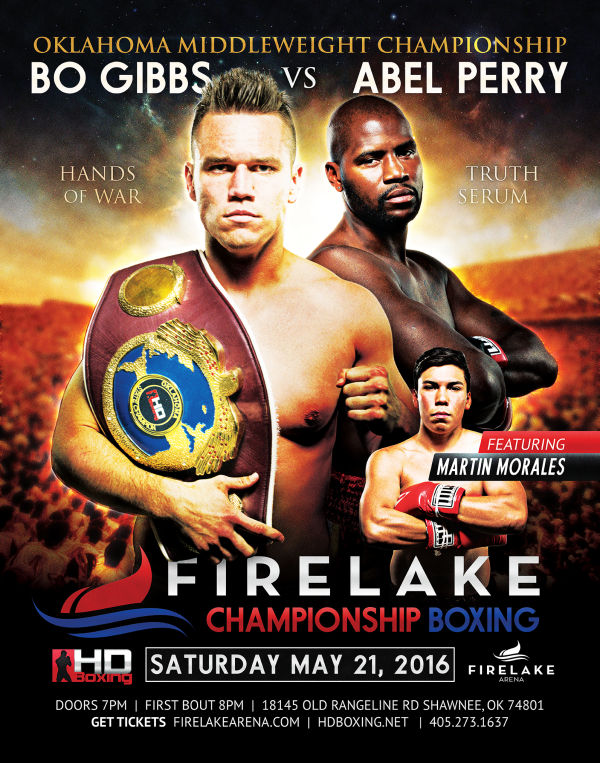 May 21 Fight Poster