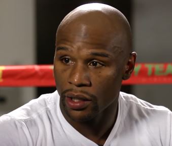 Mayweather White shirt