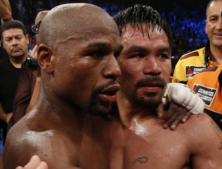 Mayweather and Pacquiao