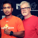 Mercito Gesta with Freddie Roach