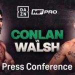MF Pro Michael Conlan vs. Kevin Walsh press conference banner