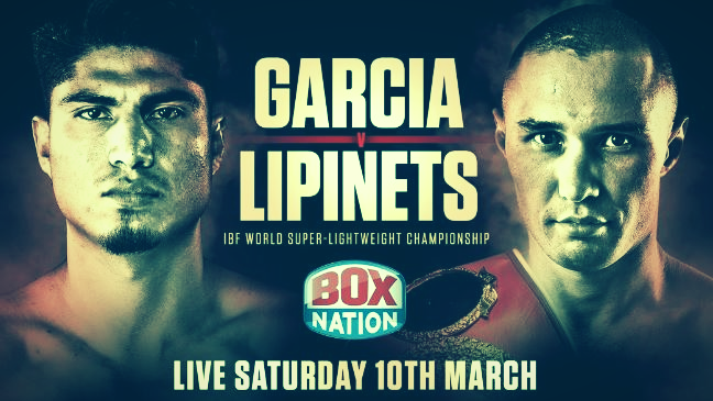 Mikey Garcia Sergey Lipinets Box Nation Poster