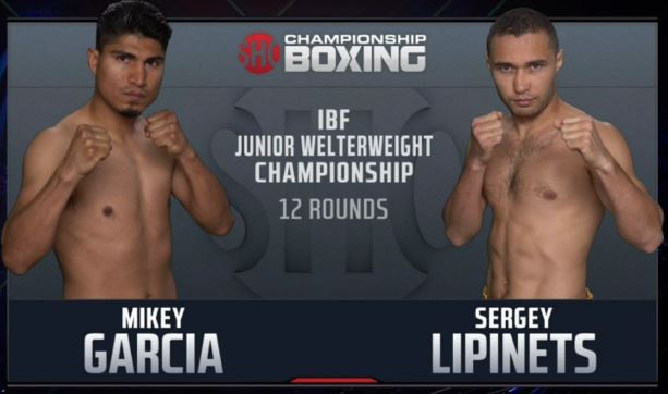 Garcia vs Lipinets boxing