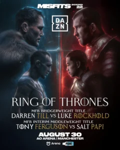Misfits Boxing 22 Ring of Thrones: Darren Till vs Luke Rockhold