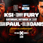 KSI vs. Tommy Fury & Logan Paul vs. Dillon Danis Misfits Boxing