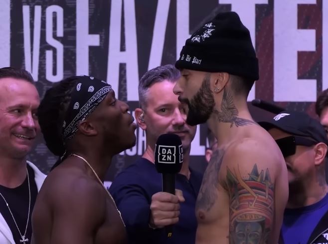 KSI vs Temper Fight on MF & DAZN: X Series 004 weigh in