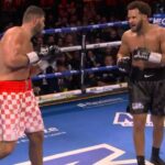 Moses Itauma and Filip Hrgovic boxing mach