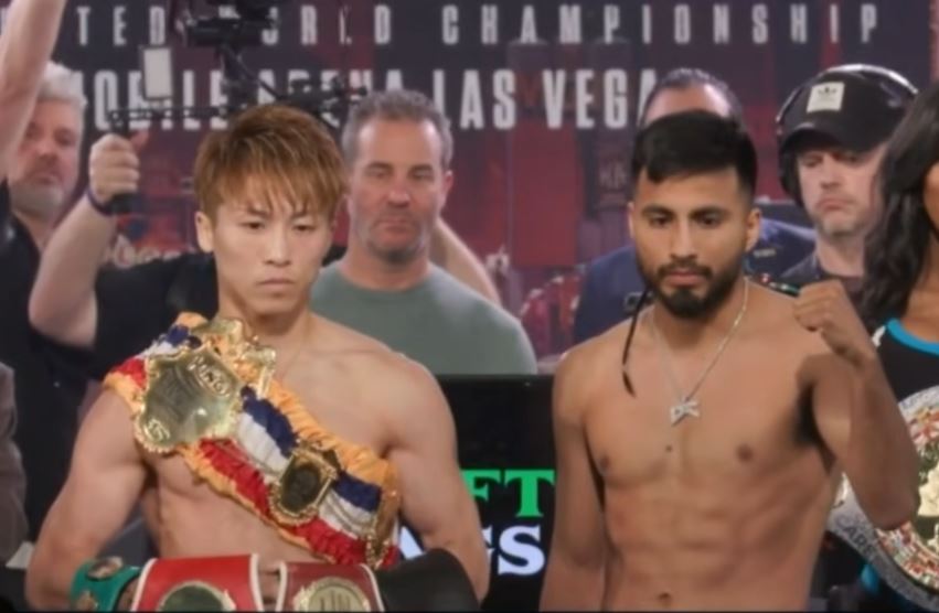 Naoya Inoue vs Ramon Cardenas fight weigh in may 3
