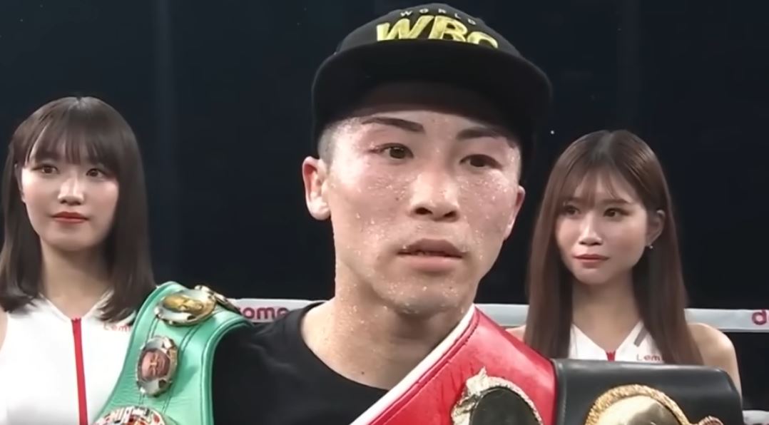 Japanese boxer Naoya Inoue December 2023