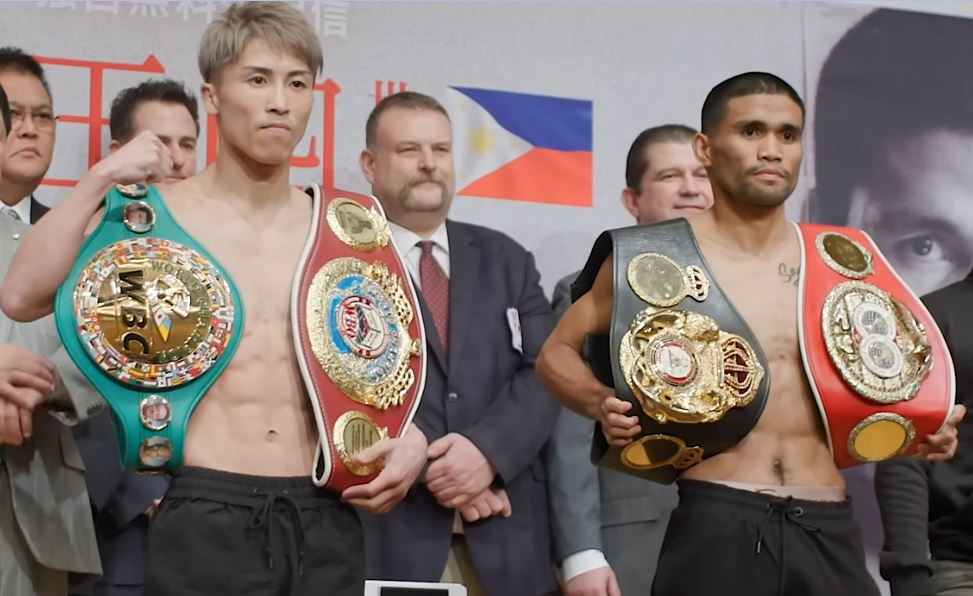 Naoya Inoue vs Marlon Tapales Boxing match December 2023