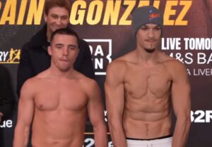 Nick Ball vs. Brandon Figueroa weigh in February 6 2026