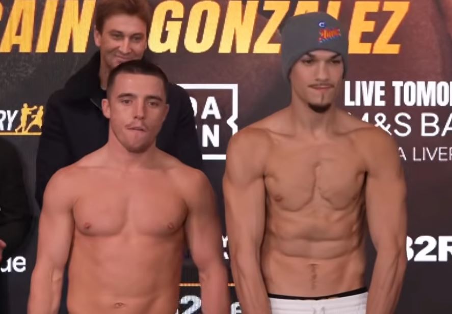 Nick Ball vs. Brandon Figueroa weigh in February 6 2026