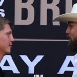 Nikita Tszyu vs Jack Brubaker face off at press conference