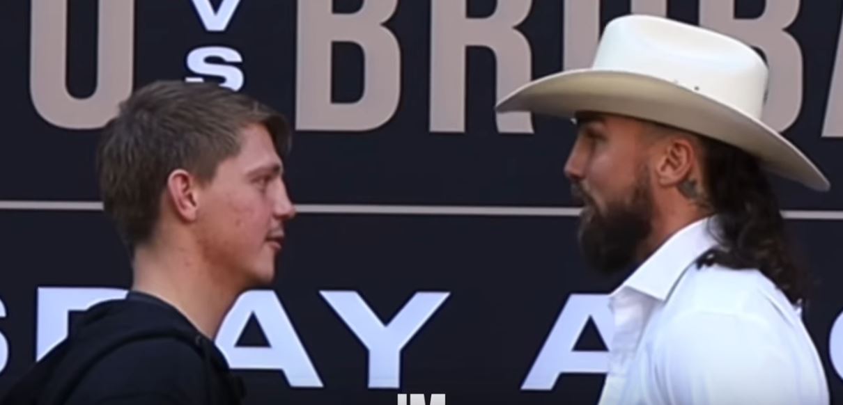 Nikita Tszyu vs Jack Brubaker face off at press conference