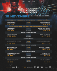 Jhon Orobio November 12 2026 fight card