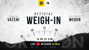 OKTAGON 76: Weichel vs. Tounkara Fight Weigh In promo