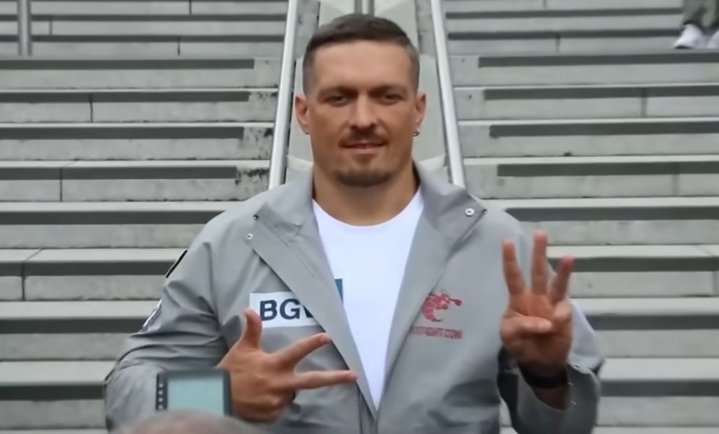 Oleksandr Usyk in London 2025