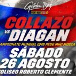 Oscar Collazo vs. Garen Diagan boxing match august 26 2023