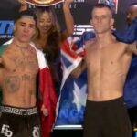 Oscar Valdez vs Liam Wilson boxing match