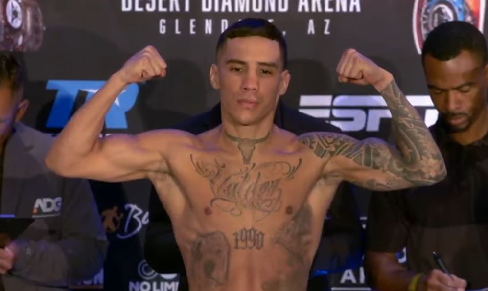 Oscar Valdez Mexican American Boxer