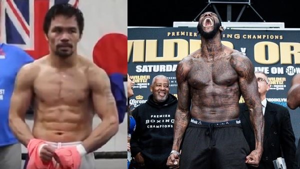 manny pacquiao deontay wilder