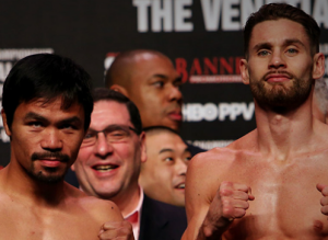 Pacquiao Algieri Weigh in