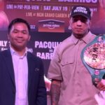 Manny Pacquiao vs Mario Barrios Las Vegas Presser