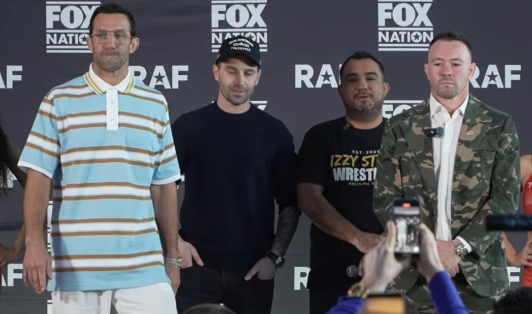 Real American Freestyle 5 Rockhold vs Covington