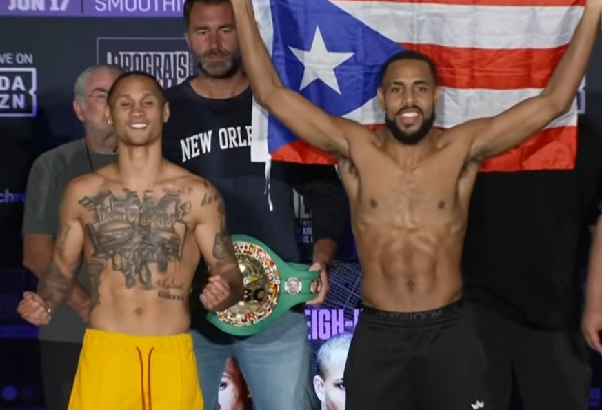 Regis Prograis vs. Danielito Zorrilla Weigh-In June 16 2023