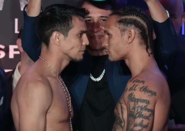 Regis Prograis vs Jose Zepeda face off november 26 2022Regis Prograis vs Jose Zepeda