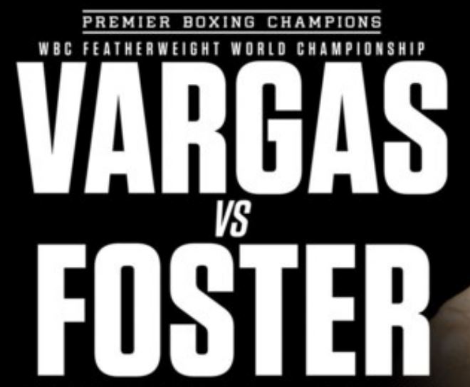 Rey Vargas vs. O'Shaquie Foster PBC poster 2023