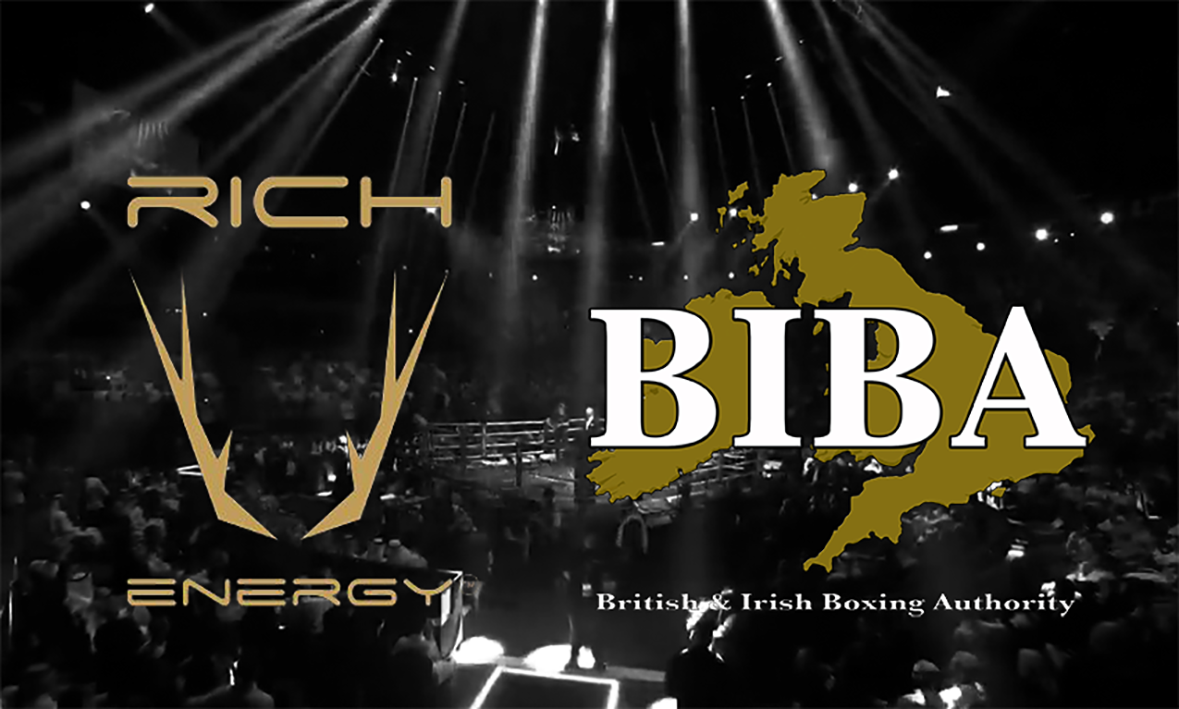 RICH ENERGY UNVEILS LONG-TERM PARTNERSHIP WITH THE BRITISH & IRISH BOXING AUTHORITY (BIBA)