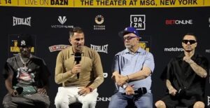 Richardson Hitchins vs George Kambosos New York presser