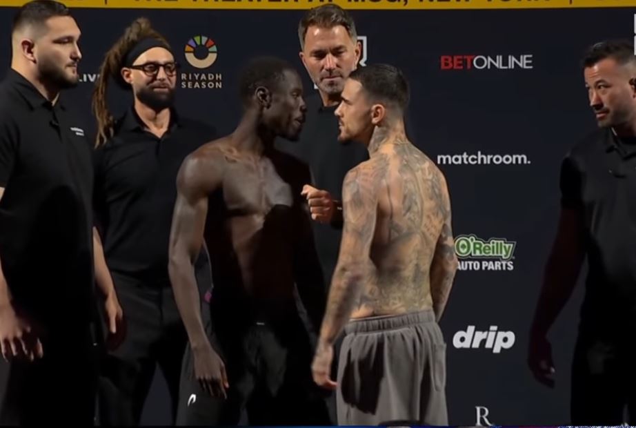 Hitchins vs Kambosos fight weigh in June 2025