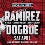Robeisy Ramirez vs Isaac Dogboe boxing April 1 2023