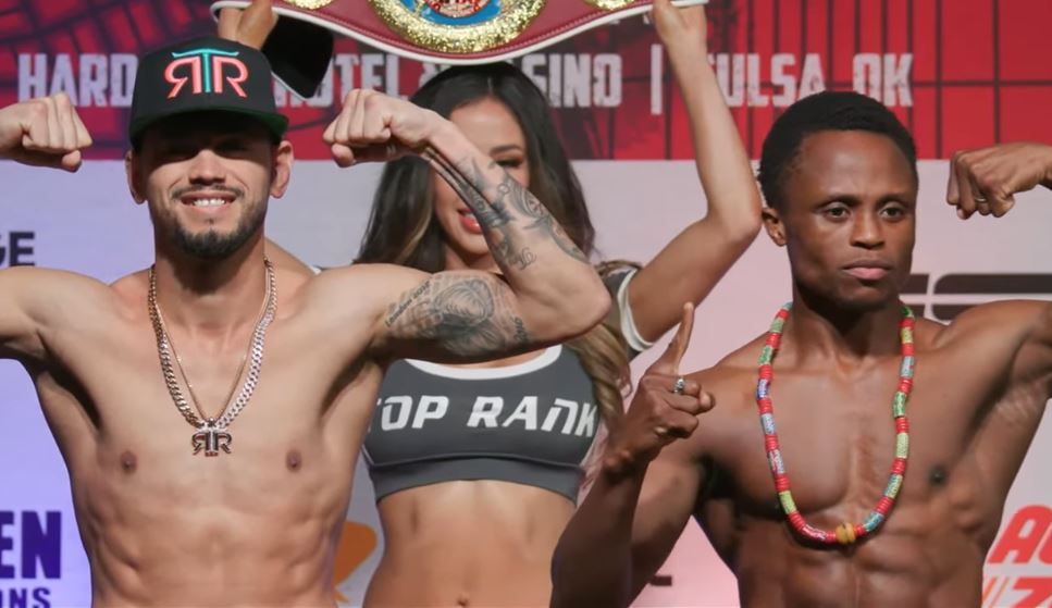 Robeisy Ramirez vs. Isaac Dogboe fight weigh in