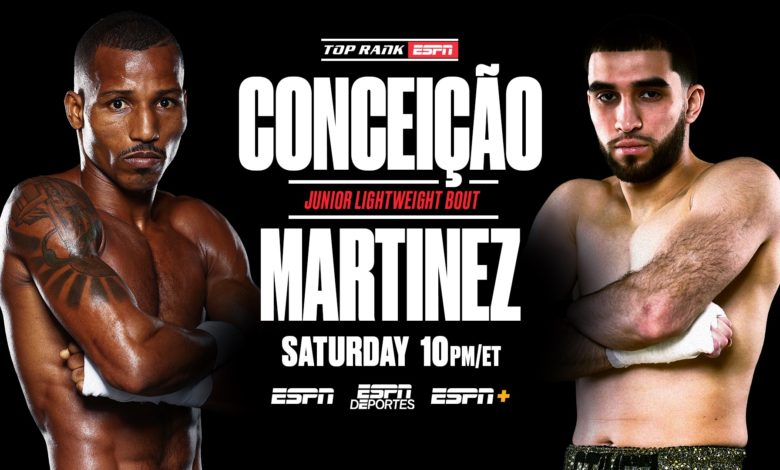 Top Rank on ESPN Robson Conceicao vs Xavier Martinez