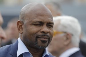 Roy Jones Jr wearing a suit