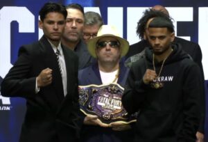 Fatal Fury Ryan Garcia Rolly Romero Times Square