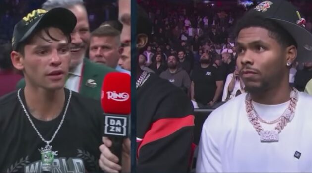 Ryan Garcia calls out Shakur Stevenson after beating Barrios