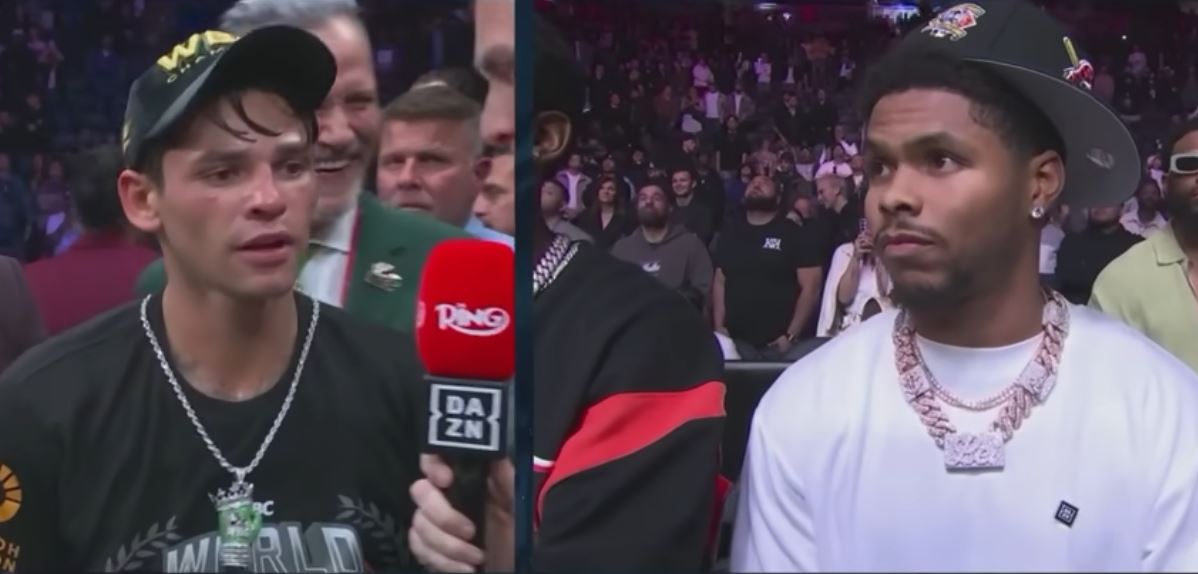 Ryan Garcia calls out Shakur Stevenson after beating Barrios